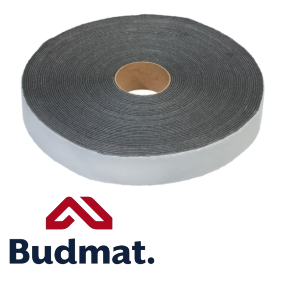 Taśma akustyczna 3 mm x 30 mm – rolka 30 metrów Budmat Taśma akustyczna 3 mm x 30 mm – rolka 30 metrów Budmat