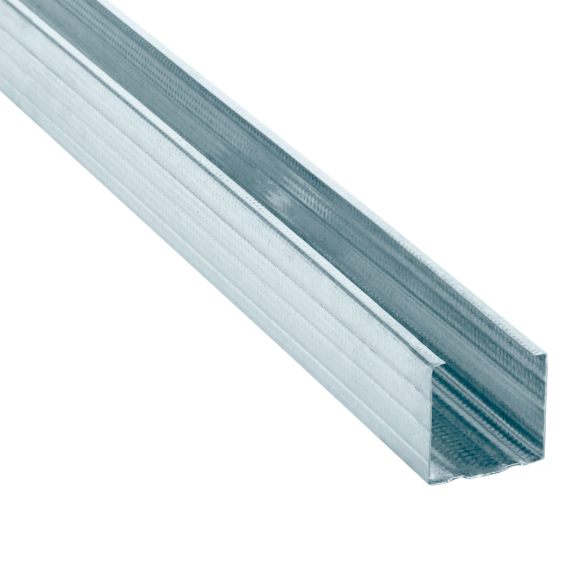 Profil CW50 0,6 mm 2,6m – ścienny, stalowy do GK | Łódź Profil CW50 0,6 mm 2,6m – ścienny, stalowy do GK | Łódź